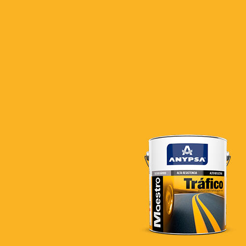 PINTURA PARA TRAFICO MAESTRO TTP 115F, TIPO I AMARILLO 5 GAL