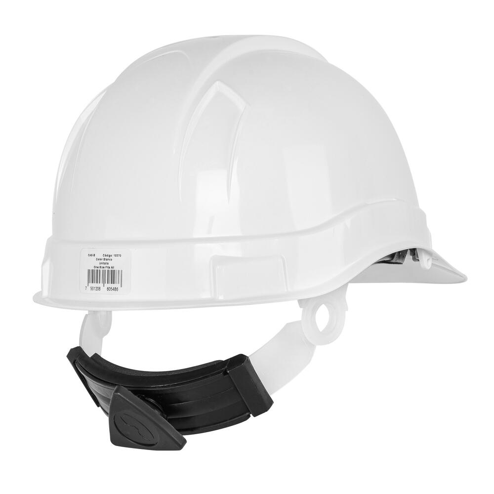 CASCO DE SEGURIDAD, AJUSTE DE RATCHET, BLANCO